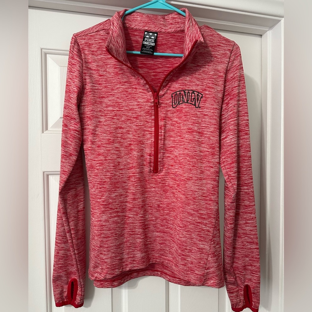 UNLV Red Quarter-Zip Pullover